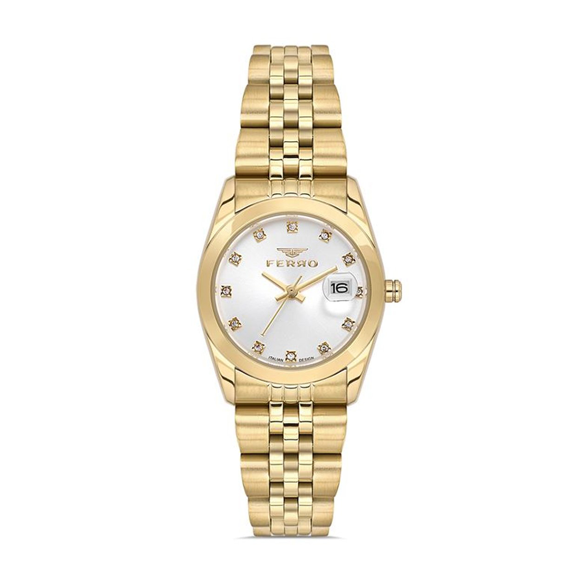 MONTRE FERRO FEMME SIMPLE ACIER